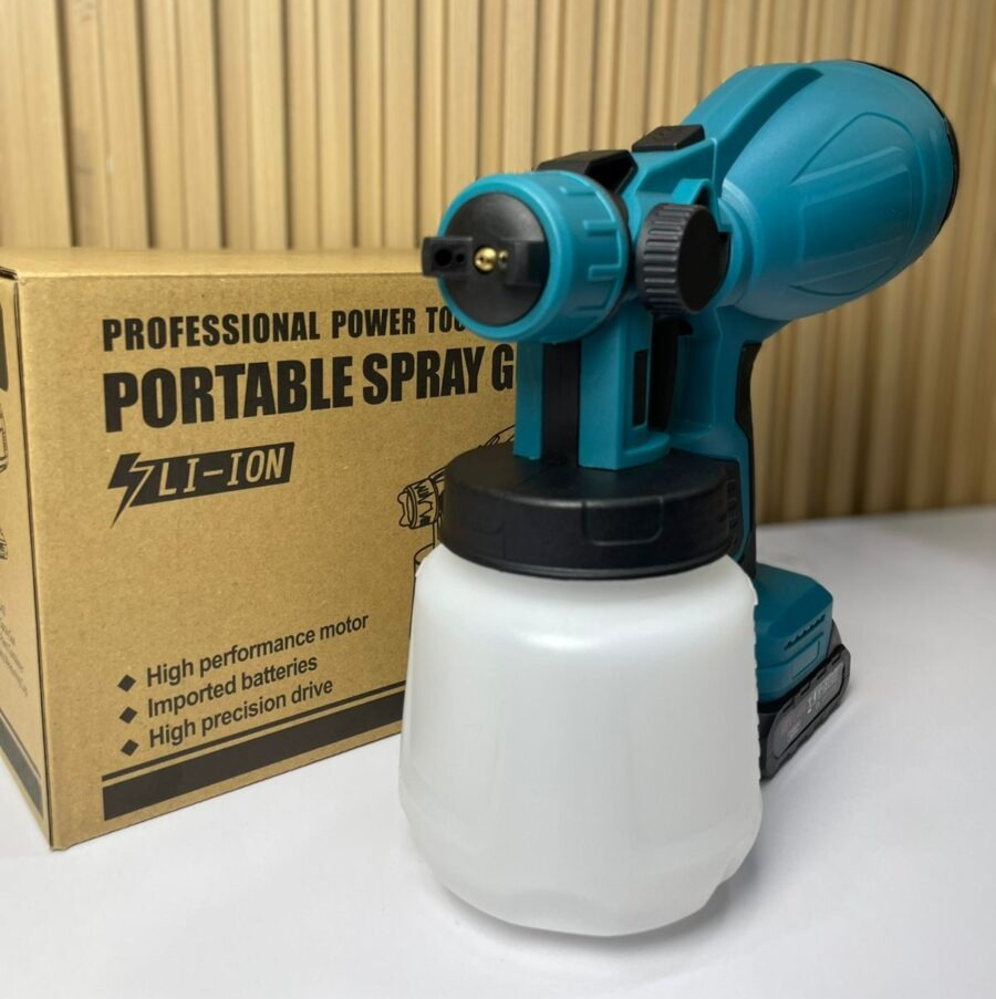 Miniatura 3 de Pistola De Pintura Inalámbrica 2 Bateria